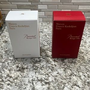 MFK baccarat rouge 540 perfumes - BOX ONLY!